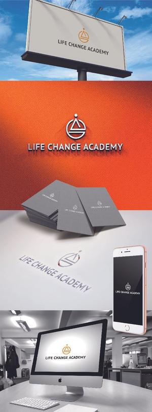 k_31 (katsu31)さんのオンライン動画セミナー「LIFE CHANGE ACADEMY」のロゴへの提案