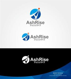 invest (invest)さんの会社名　アッシュライズ株式会社のロゴ作成への提案