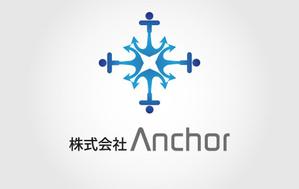 design_studio_be (design_studio_be)さんの「株式会社Anchor」のロゴ作成への提案