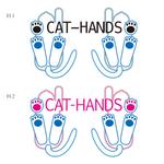 poretyobiさんのゲームイラスト制作会社「CAT-HANDS」のロゴへの提案