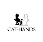 イシコタカヒサ (145Taka)さんのゲームイラスト制作会社「CAT-HANDS」のロゴへの提案