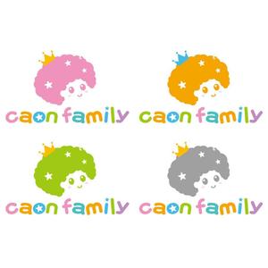 weeskiagogoさんの「caon family」のロゴ作成（商標登録無し）への提案