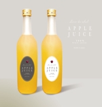 Tom (tomdes)さんの100％果汁でできたりんごジュースのラベルデザインへの提案