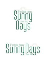 田寺　幸三 (mydo-thanks)さんの美容室　「Sunny Days」のロゴへの提案