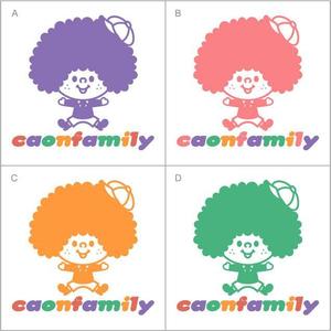 ブリコルール (bricoleur)さんの「caon family」のロゴ作成（商標登録無し）への提案