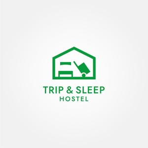 tanaka10 (tanaka10)さんの名古屋・大須に新しくOPENするゲストハウス「Trip & Sleep Hostel」のロゴ（商標登録予定なし）への提案