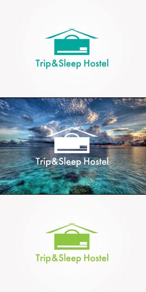 red3841 (red3841)さんの名古屋・大須に新しくOPENするゲストハウス「Trip & Sleep Hostel」のロゴ（商標登録予定なし）への提案