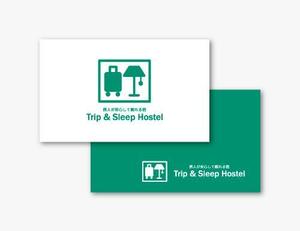 baku_modokiさんの名古屋・大須に新しくOPENするゲストハウス「Trip & Sleep Hostel」のロゴ（商標登録予定なし）への提案