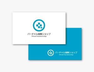 baku_modokiさんのネット上の保険ショップである「バーチャル保険ショップ」のロゴへの提案