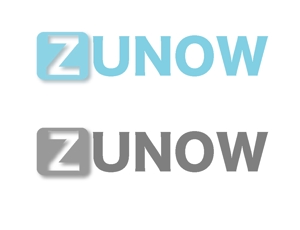 fine-cさんの「ZUNOW」のロゴ作成への提案
