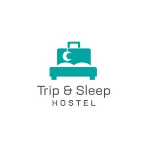 Qitian (Qitian)さんの名古屋・大須に新しくOPENするゲストハウス「Trip & Sleep Hostel」のロゴ（商標登録予定なし）への提案