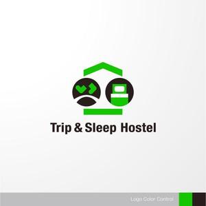 ＊ sa_akutsu ＊ (sa_akutsu)さんの名古屋・大須に新しくOPENするゲストハウス「Trip & Sleep Hostel」のロゴ（商標登録予定なし）への提案