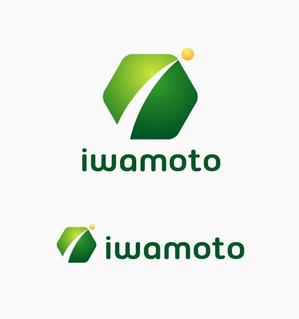gchouさんの「iwamoto」のロゴ作成への提案