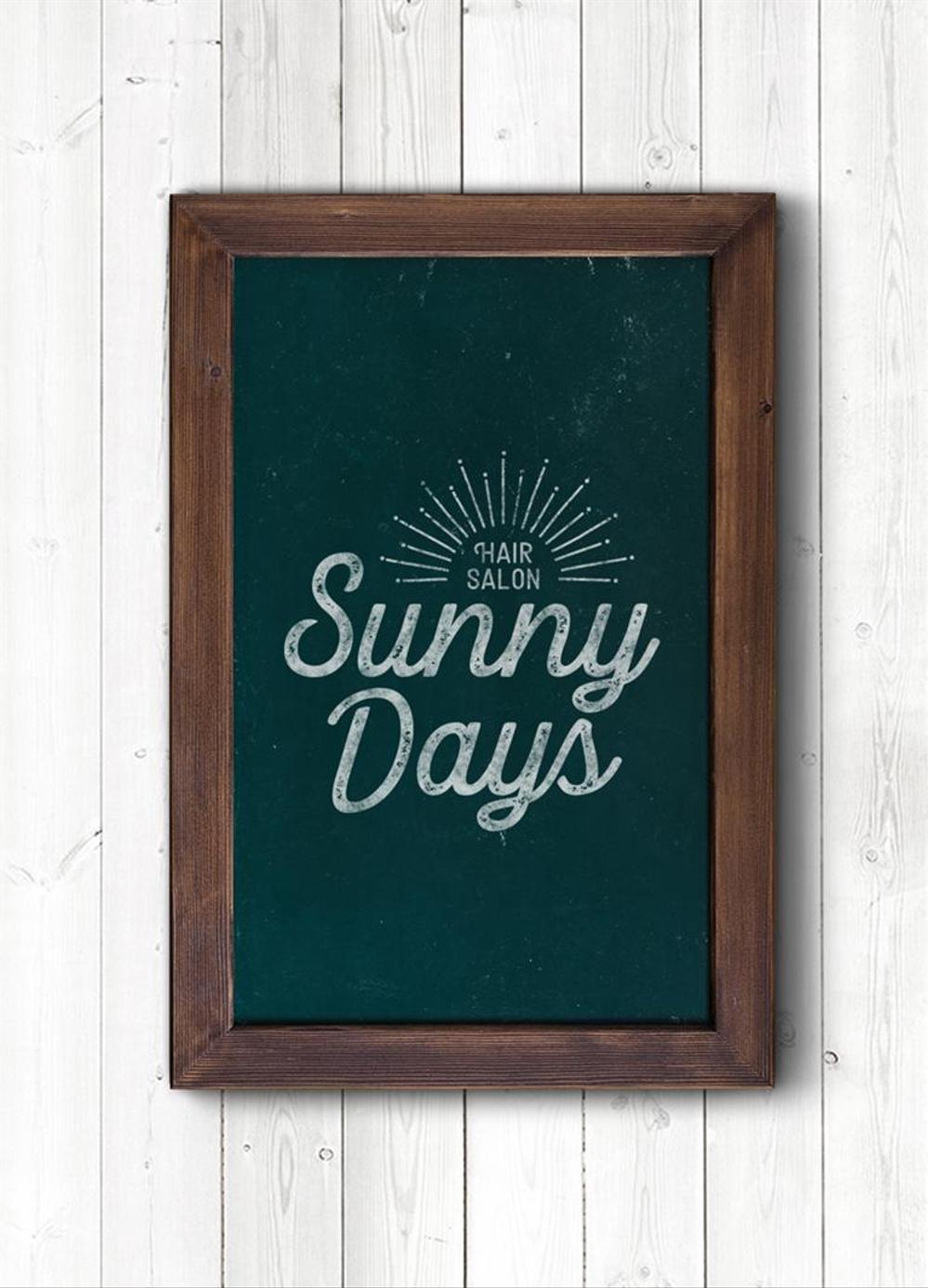 美容室　「Sunny Days」のロゴ