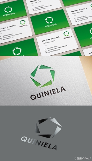 shirokuma_design (itohsyoukai)さんの広告制作及びPR業務を行う「QUINIELA(キニエラ)」名のロゴへの提案