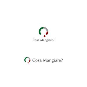 Yolozu (Yolozu)さんのレストラン「Cosa Mangiare?」のロゴ作成への提案