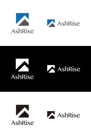 M+DESIGN WORKS (msyiea)さんの会社名　アッシュライズ株式会社のロゴ作成への提案