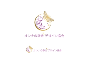 O-tani24 (sorachienakayoshi)さんの女性の幸せ実現を目指す協会「オンナの幸せデザイン協会」のロゴへの提案
