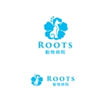  K-digitals (K-digitals)さんの動物病院Roots動物病院のロゴへの提案