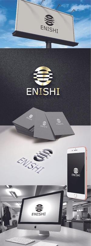k_31 (katsu31)さんのTシャツショップサイト「ENISHI」のロゴへの提案