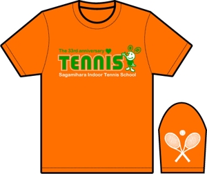 quaeroさんの33周年記念テニススクール販売用Tシャツへの提案