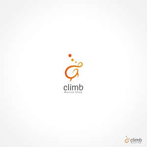 andy2525 (andy_design)さんのマリンショップ「climb」のロゴへの提案