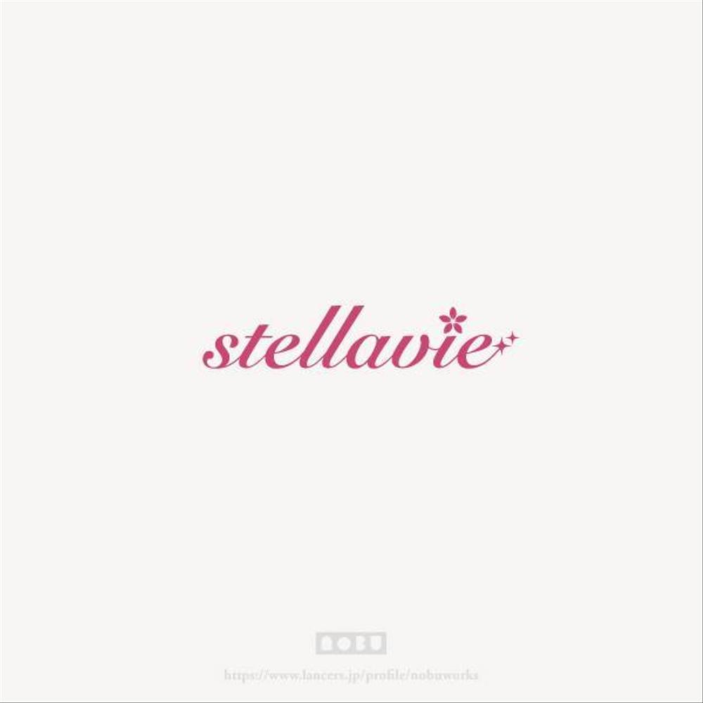 女性向け美容サロン「stellavie」のロゴ