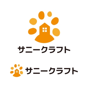 tsujimo (tsujimo)さんのリフォーム会社「サニークラフト」のロゴ（ロゴマーク、ロゴタイプ）への提案