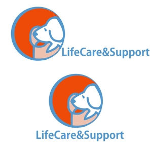 小田　一郎 (ichannel16)さんの犬のトータルサポートをする「LifeCare&Support」のロゴへの提案