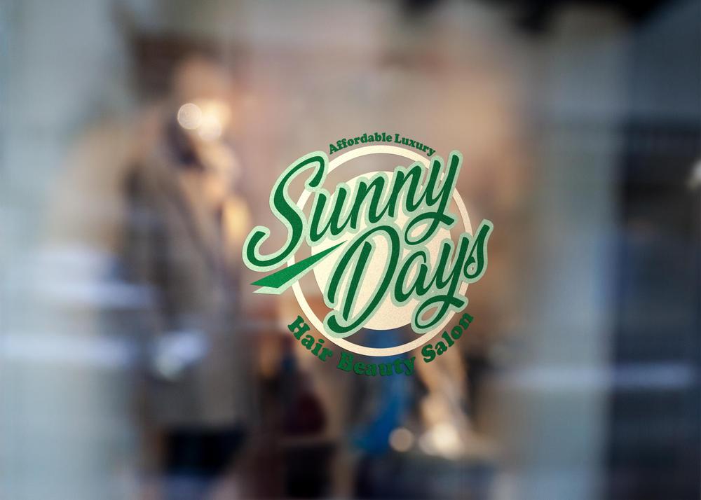 美容室　「Sunny Days」のロゴ