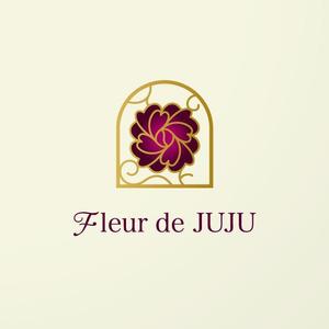 ＊ sa_akutsu ＊ (sa_akutsu)さんの「Fleur de JUJU」のロゴ作成への提案