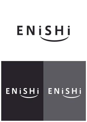 wako (kazuko_t)さんのTシャツショップサイト「ENISHI」のロゴへの提案