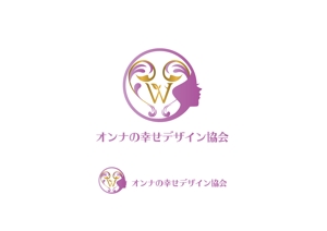 O-tani24 (sorachienakayoshi)さんの女性の幸せ実現を目指す協会「オンナの幸せデザイン協会」のロゴへの提案