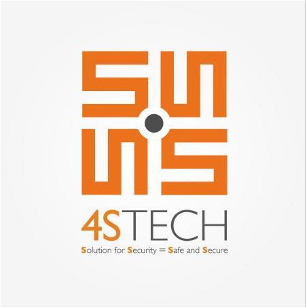 「4STECH」のロゴ作成