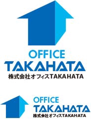 soramomoさんの「株式会社オフィスTAKAHATA」のロゴ作成への提案