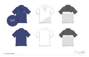 Natsuko Morishita (Nakko_epdesign)さんの講演やイベント時に使用するパーカーとポロシャツのデザインへの提案