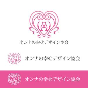 perles de verre (perles_de_verre)さんの女性の幸せ実現を目指す協会「オンナの幸せデザイン協会」のロゴへの提案