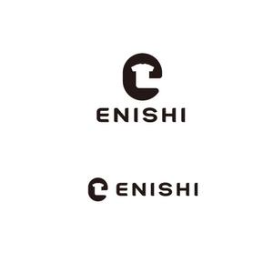  K-digitals (K-digitals)さんのTシャツショップサイト「ENISHI」のロゴへの提案