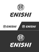 Northern Raven (mameg)さんのTシャツショップサイト「ENISHI」のロゴへの提案