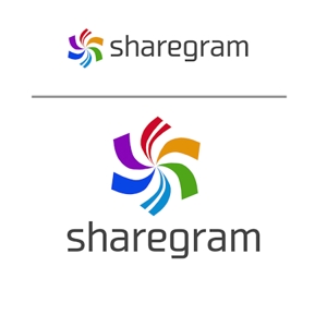 Cutiefunny (megu01)さんのコンテンツマーケティングの会社「sharegram」のロゴへの提案