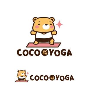 植村 晃子 (pepper13)さんのヨガスタジオ「COCOYOGA」のロゴへの提案