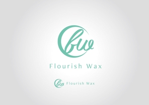 O-tani24 (sorachienakayoshi)さんのブラジリアンワックスのお店『Flourish Wax』のロゴへの提案
