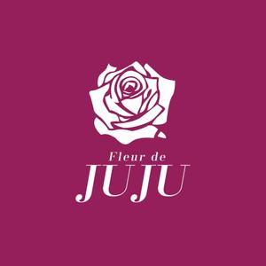 tikaさんの「Fleur de JUJU」のロゴ作成への提案