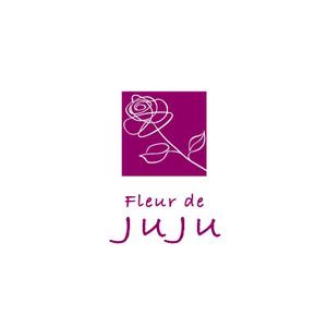 Team_Kさんの「Fleur de JUJU」のロゴ作成への提案