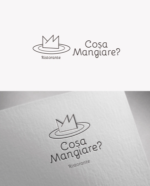 mg_web (mg_web)さんのレストラン「Cosa Mangiare?」のロゴ作成への提案