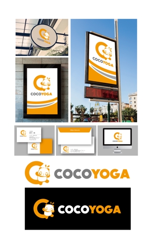King_J (king_j)さんのヨガスタジオ「COCOYOGA」のロゴへの提案