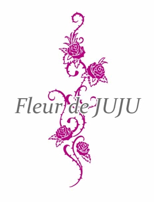 isoya design (isoya58)さんの「Fleur de JUJU」のロゴ作成への提案