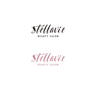  K-digitals (K-digitals)さんの女性向け美容サロン「stellavie」のロゴへの提案