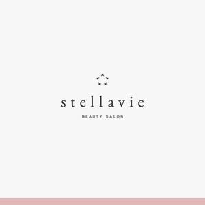 山本 英恵 (nananatsu)さんの女性向け美容サロン「stellavie」のロゴへの提案