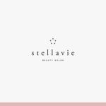 山本 英恵 (nananatsu)さんの女性向け美容サロン「stellavie」のロゴへの提案